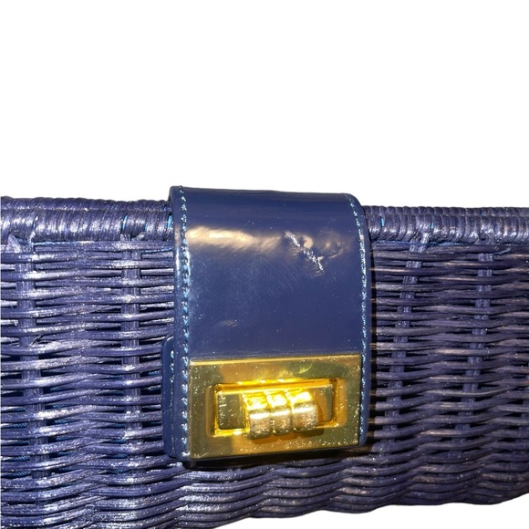 J. Crew wicker basket clutch - Picture 3 of 11
